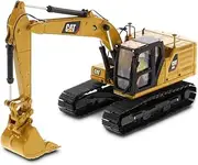 Cat Caterpillar 323 Hydraulic Excavator Next Generation Design w/Operator & 4 Work Tools High Line Series 1/50 Diecast Model by Diecast Masters 85657