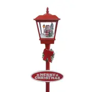 Christmas Snowing Street Lantern Lamp Santa Falling Snow LED Icicle Lights