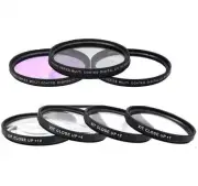 4PC Macro Close-up & 3PC Filter Set For Sony Alpha A5000 A5100 A6000 A6300