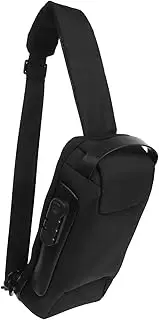 [Healeved] Men Theft Sling Bag Durable Crossbody Bag with Zipper Lock for Travel Outdoor Sports Daily Use and Shopping Him