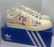Size 10 Mens - Adidas Stan Smith Pride Model GX6394 MSRP $110.00 ‘New With Box’