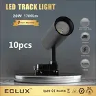 10 PCS LED Track Lights 20W DIMMABLE COB CCT Cool/Warm/ Daylight Indoor/Mall/Bar