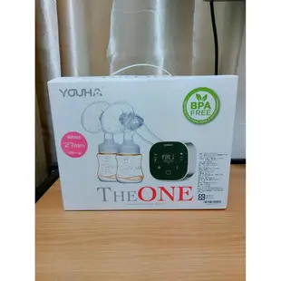 優合擠乳器 Youha The ONE 智慧型雙邊電動吸乳器 送puku奶瓶溫奶器