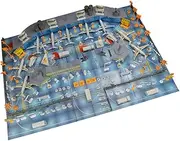 Kisangel 1 Set Airplane Model Scene Educational Playset for Simulation Plane for Desktop Display Promotes Hand Eye Coordination for Showcases and Playtime