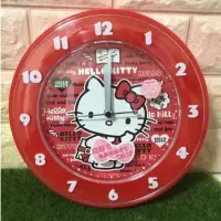 在飛比找蝦皮購物優惠-Hello Kitty掛鐘系列Hello Kitty圖案掛鐘