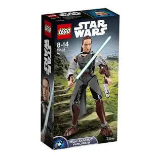 【LEGO 樂高】星際大戰Star Wars系列-芮 Rey(75528)