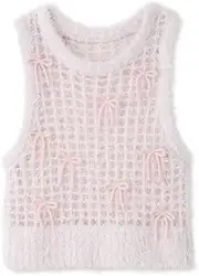 FURFUR(ファーファー) Fur RWNT244046 Women's Shiny Ribbon Vest