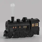 Train Shape Essential Oil Diffuser Humidifier, 2 Lighting Modes, Remote Control, Train Design Home Fragrance Aroma Diffuser, 300ml, for Bedroom Office Desktop (AU Plug)