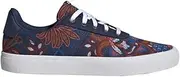 [adidas] Women's VULCRAID3R Skate Shoe, Mystery Blue/Hi-Res Yellow/FTWR White, 7.5