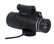 Monocular Telescope High Powered Spotting Scope with Smartphone Adapter