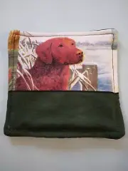 Cloth Drink Coaster, Chocolate Lab dog 276561