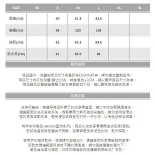 江戶勝 富士窗景厚長袖T恤(玫瑰紅)-女款