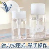 在飛比找PChome24h購物優惠-Viita 韓式簡約風化妝水/卸妝水按壓式分裝瓶 100ml