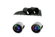BA BF Falcon XR6T F6 Clip-in Gauge Pod Holder w/ Electronic Boost & Volts Gauges