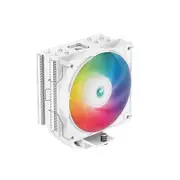 DeepCool AG400 ARGB WHITE Single Tower CPU Cooler, TDP 220W, 120mm Static ARGB Fan