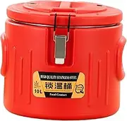 Ice Bucket with Handle Ice Holder Three Walled for Camping Wedding Farmhouse