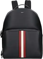 [Bally] Barry Mythos Men's Backpack, One Size Fits All, Black, Free Size