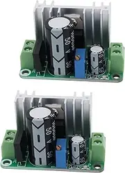 EMSea 2Pcs Adjustable Voltage Regulator LM317-LD317 Variable in 5-35V AC Out 1.25-30V