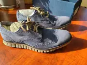 Cole Haan ZeroGrand Deconstructed C21389 Navy Wingtip Oxfords
