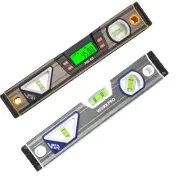 WORKPRO 11.5'' Digital Level and 10 Inch Torpedo Level