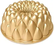 Nordic Ware Kaleidoscope Bundt, 10 Cup, Gold