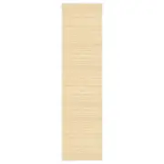 Rug Bamboo 80x300 cm Natural vidaXL