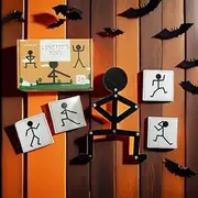 Lynette’s Toys Wooden Poseable Doll Montessori-Inspired Educational Toy for Kids Develops Motor Skills & Creativity Safe, Durable & Portable Gift(Black)