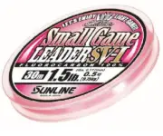 SUNLINE SaltiMate Small Game Leader SV-1 30m #magical pink, Fluorocarbon Line
