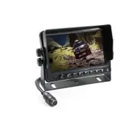 Elinz 5" Monitor TFT LCD 12V/24V 4PIN 2AV Inputs 800x480 HD NTSC/PAL