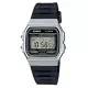 【CASIO】經典金屬色系運動電子腕錶-銀框(F-91WM-7A)