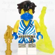 LEGO® Ninjago Jay Minifigure Legacy Ninja White Tunic Blue Stripes 71732 njo648