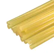 Mini Hot Glue Gun Sticks 8-inch x 0.27-inch for Glue Guns, Yellow Clear 20pcs