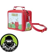Peanuts - Lunchbox 6" Faux Leather Crossbody Bag "New"