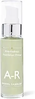 Daniel Sandler ANTI REDNESS FOUNDATION Makeup Primer for Face, Neck & Chest - 35ml. Beauty Primer Makeup Colour Corrector for Red Skin, Acne Patches & More. Rosacea Foundation Green Colour Corrector