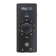 IK Multimedia iRig USB Guitar Interface for iPhone, iPad, Android, Mac, and PC