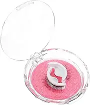 ERINGOGO 1Pair Self Adhesive False Eyelashes Natural Look Makeup Lashes for Eye Decoration Comfortable Wear with Flexible Band for Everyday Use and Special Occasions