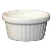 ITI RAMF-234-AW Fluted Ramekin,2-3/4 Oz,Americn Wht,PK48