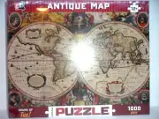 Go Games 1000 Piece Puzzle ANTIQUE MAP