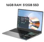 Dual Screen Gaming Laptops 15 .6" IPS + 7'' Touch Windows 11 Intel Celeron N5095 16GB RAM 512GB SSD Notebook Computer Free ship 16GB RAM 512GB SSD