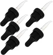 Ipetboom Essential Oil Dropper Graduated Tips Perfume Roller Bottle Dropper Cap Plastic Transfer Pipette for Aromatherapy