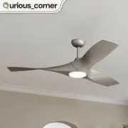 52" Ceiling Fan w/ Adjustable Light Remote Control Reversible Memory Function