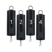 4Pcs Wind Spinner Motor Hanging Display Motor Battery Operated Rotating Motor Multi-Purposes for Wi Black