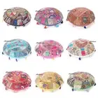 Cotton Floor Cushion Cover Bohemian Floor Cushion Cover Decorative Throw Cushion
