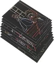 1 Set of Creative Scratching Paper Kids Scratch Paper Art Set Scratching Craft for Kids