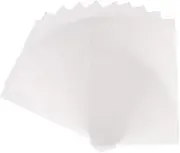 Nisorpa 10pcs A4 Size Heat Shrink Paper Shrink Film DIY Craft Shrinky Dinks Plastic Sheets Jewelry Making Rough Polish