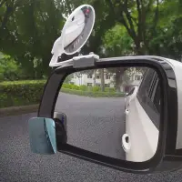 在飛比找Yahoo!奇摩拍賣優惠-新品 汽車後視鏡汽車前輪盲區鏡看前后輪后視鏡汽車前輪盲區輔助