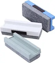 LALAFINA Office Dustless Eraser Teachers Chalkboard Cleaner Elegant Blackboard Eraser Set