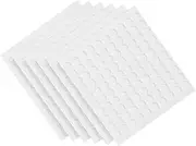 AUTSUPPL Rounded Double Sided Tape 800pcs Adhesive Dots Removable Double Sided Adhesive Dots