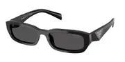 Prada PR B06S 16K08Z Men's Sunglasses Black Size 53