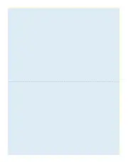 Security Paper w Single Perf, Blue/Canary 2-Part Carbonless, 8.5"x 11"-2500 Shts